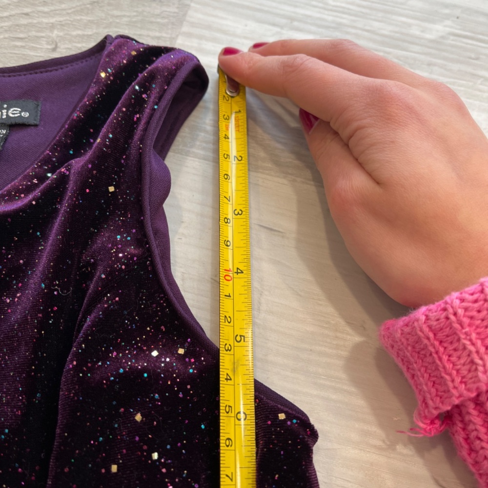Girls purple dress size 7 - Picture 11 of 11